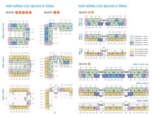 Mặt bằng nhà ở xã hội Nam Long 2