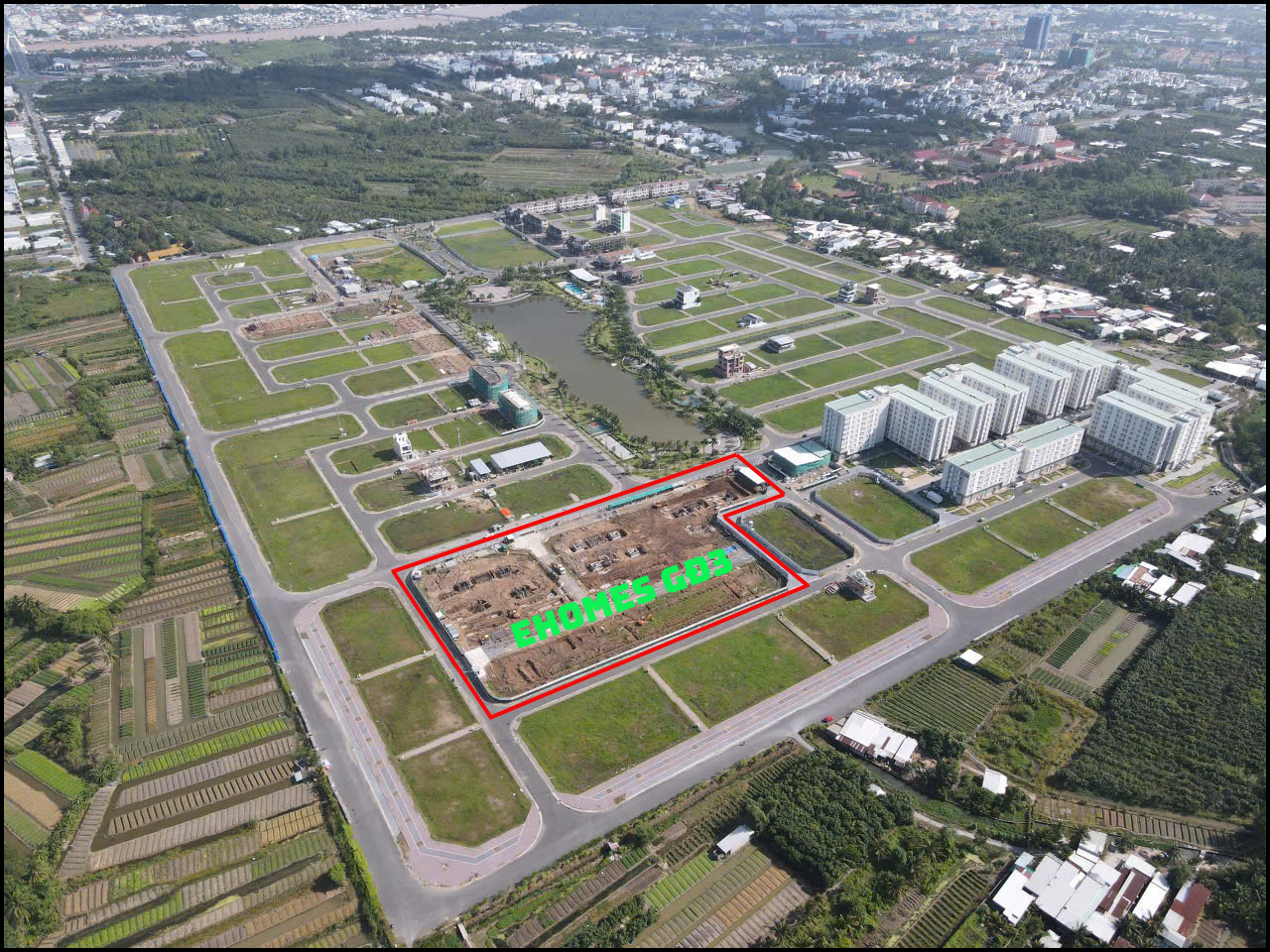 Nhà ở xã hội Nam Long 2 (EHomeS Nam Long II Central Lake, Cần Thơ)